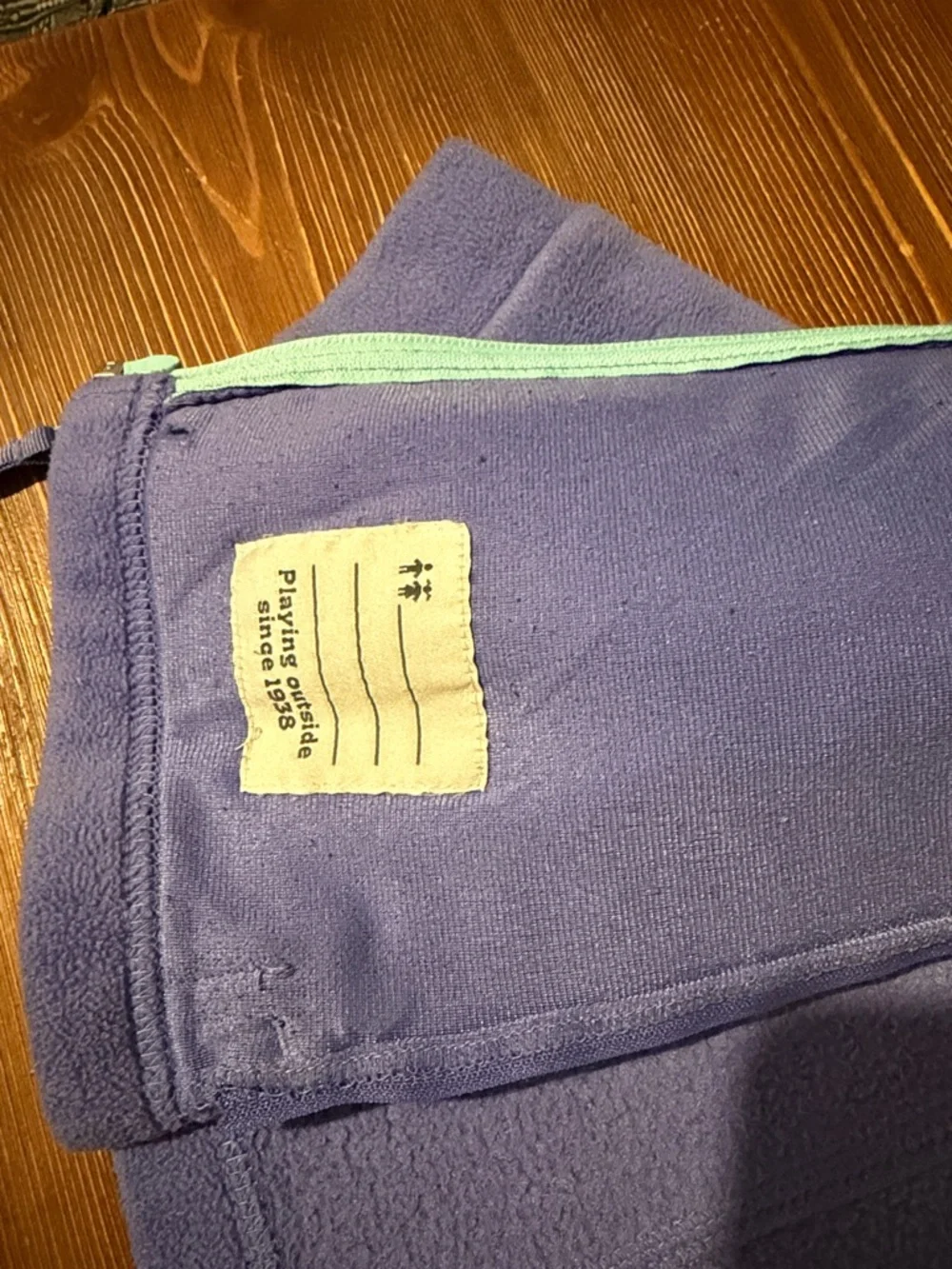 Columbia Benton Springs Fleece Jacket Girls Size XL Purple Teal